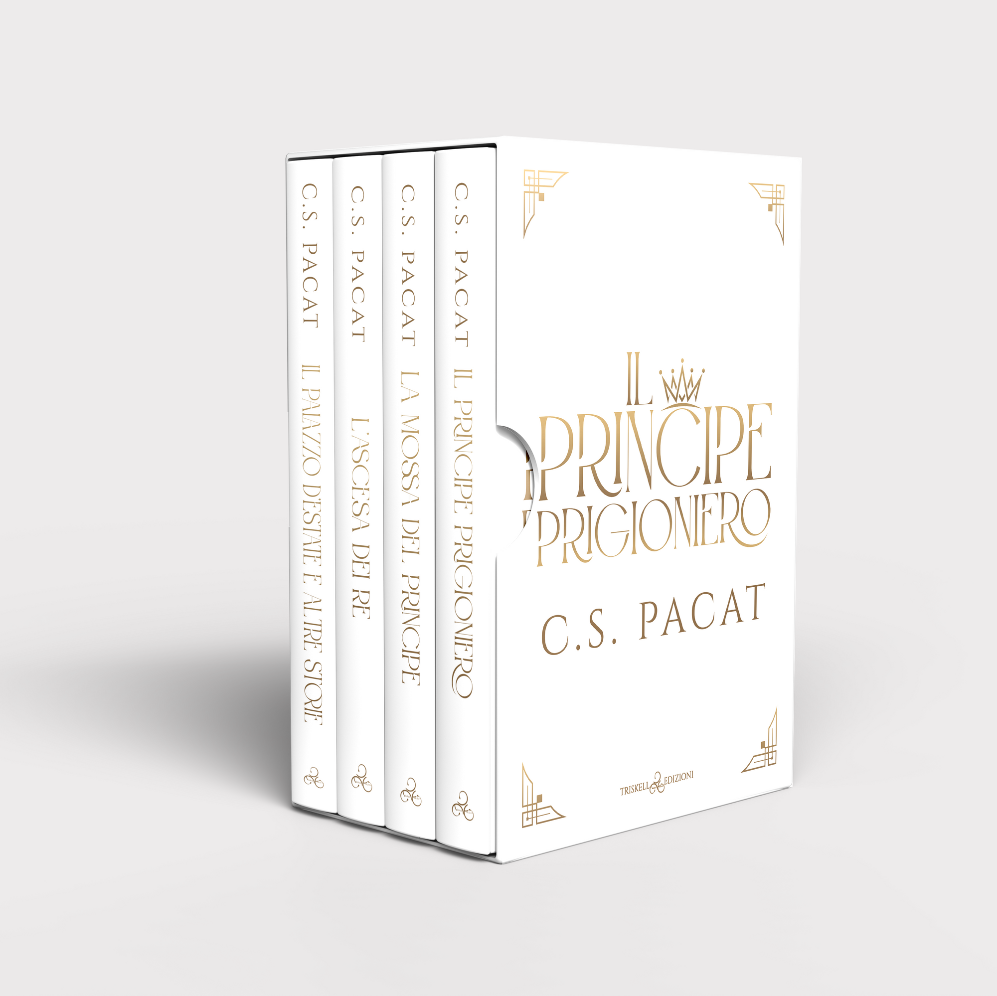 Il principe prigioniero – 3 volumi singoli + Novella – C. S. Pacat